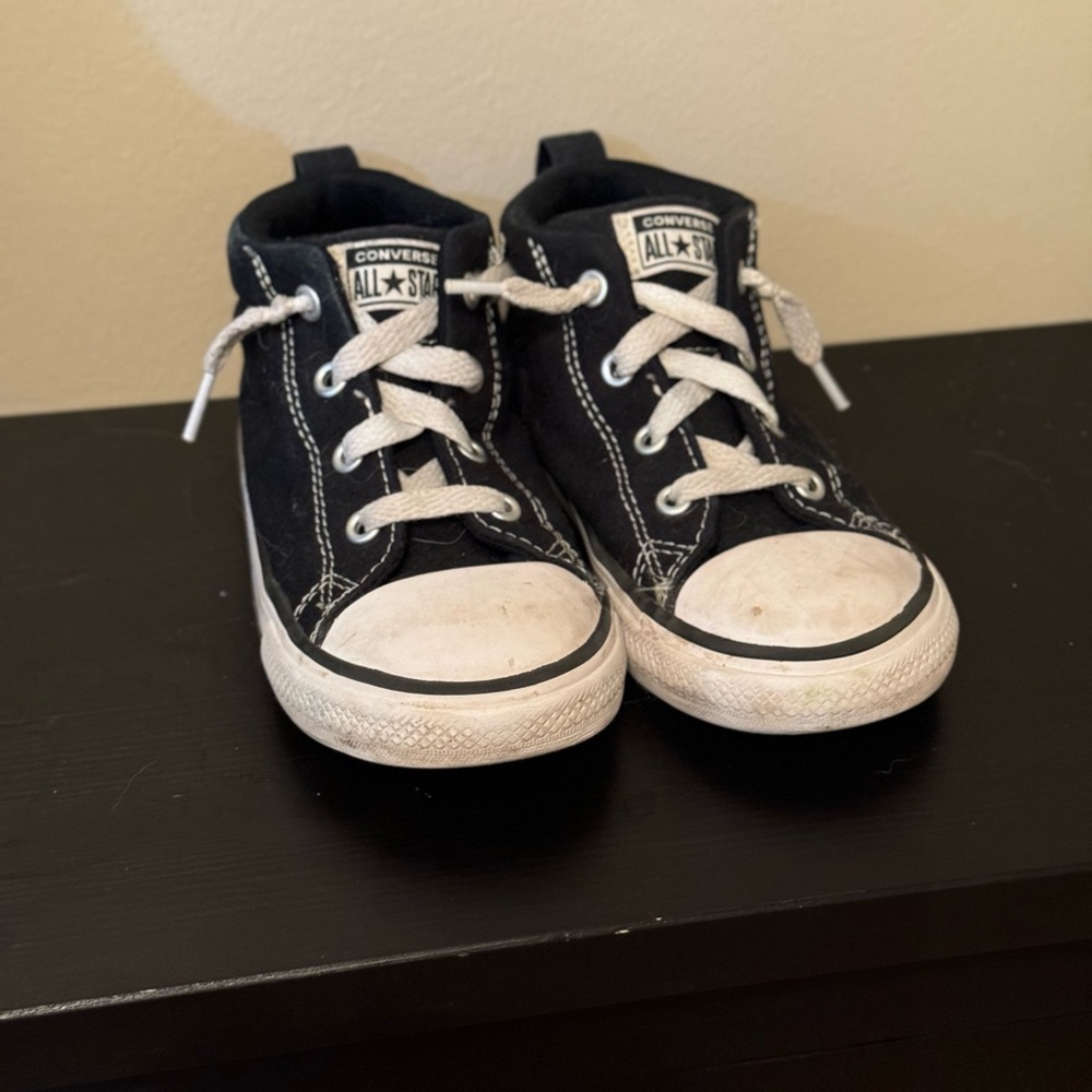 Converse Kids Black Sneakers